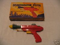 Disintegrator Pistol Plastic Toy Gun Pyro Vintage